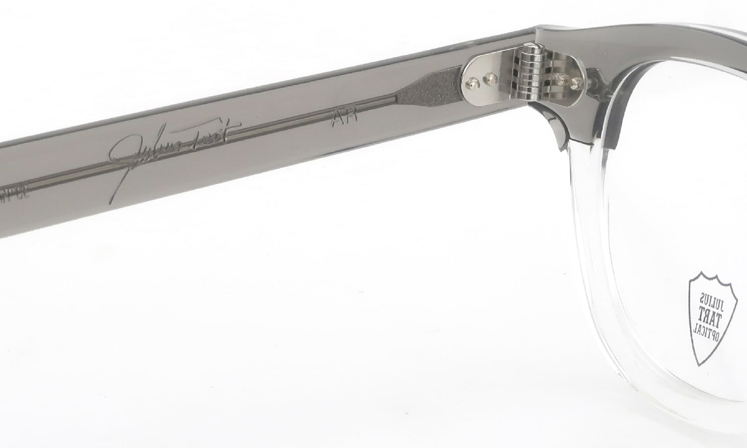 JULIUS TART OPTICAL AR-44-22 PL-001T GREY CRYSTAL BROW