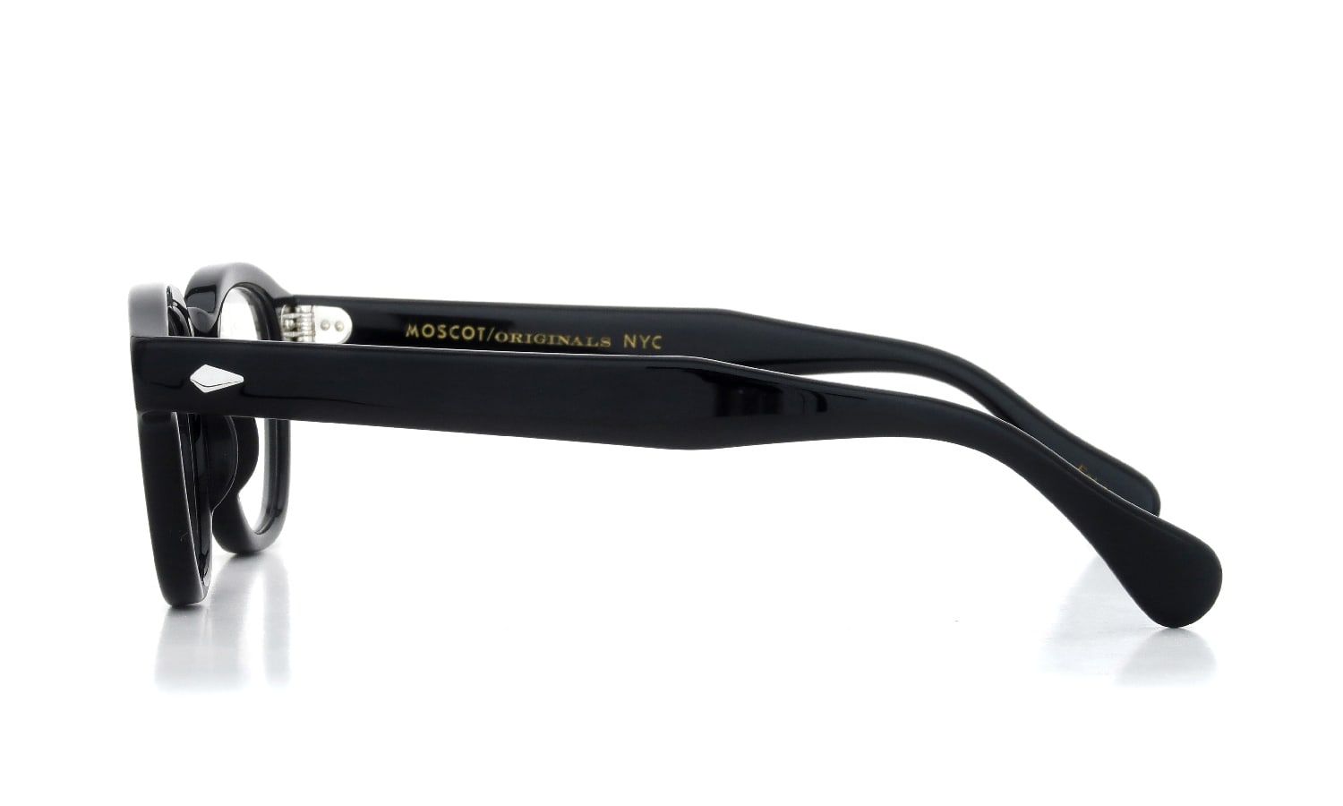 MOSCOT モスコット 定番メガネ LEMTOSH レムトッシュ通販 BLACK 44size(S) (正規取扱店：ポンメガネ大宮) 正規取扱