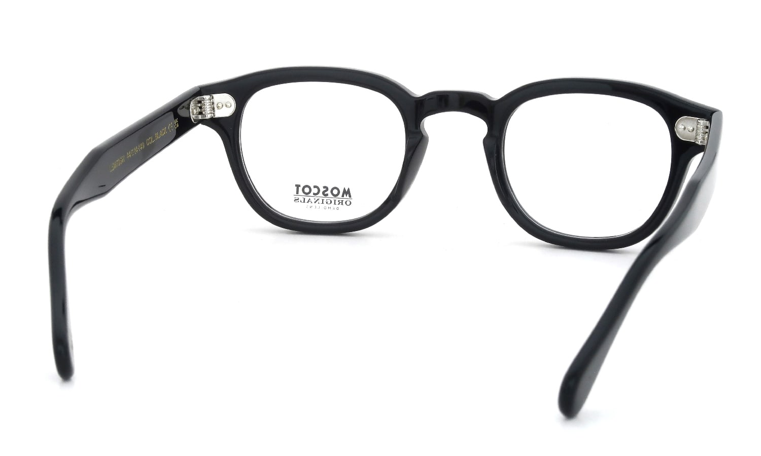 MOSCOT LEMTOSH BLACK "44"ファッション小物