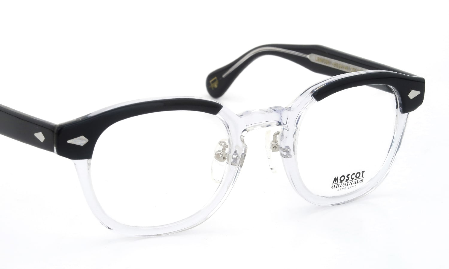 MOSCOT メガネ通販 LEMTOSH-MP BLACK CRYSTAL 49size(L)