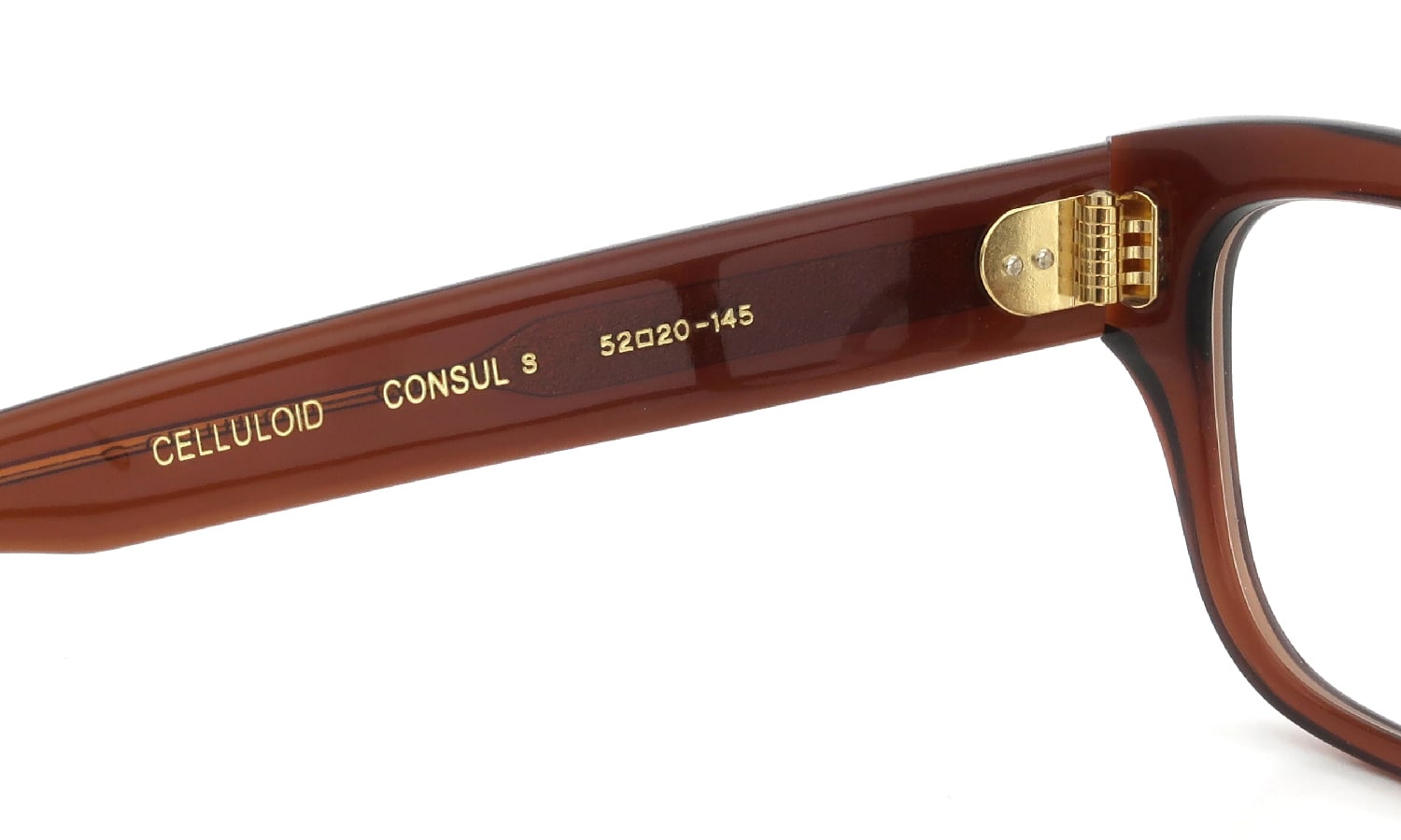 Oliver Goldsmith 限定生産メガネ通販 CONSUL-s CELLULOID BR