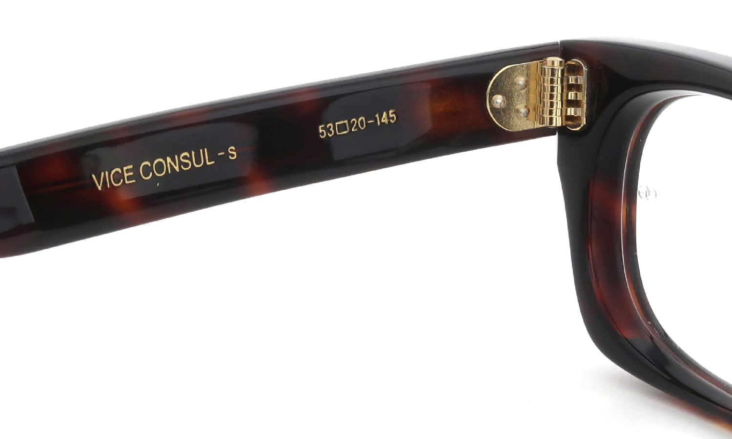 Oliver Goldsmith メガネ通販 VICE CONSUL-s Dark Tortoiseshell