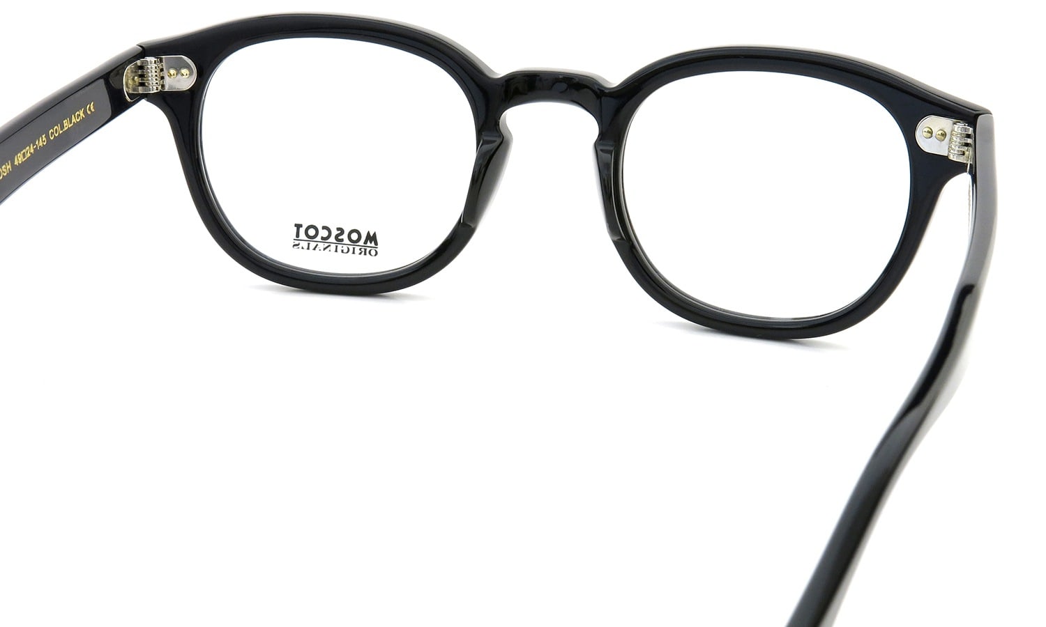 MOSCOT メガネ通販 LEMTOSH  BLACK 49size