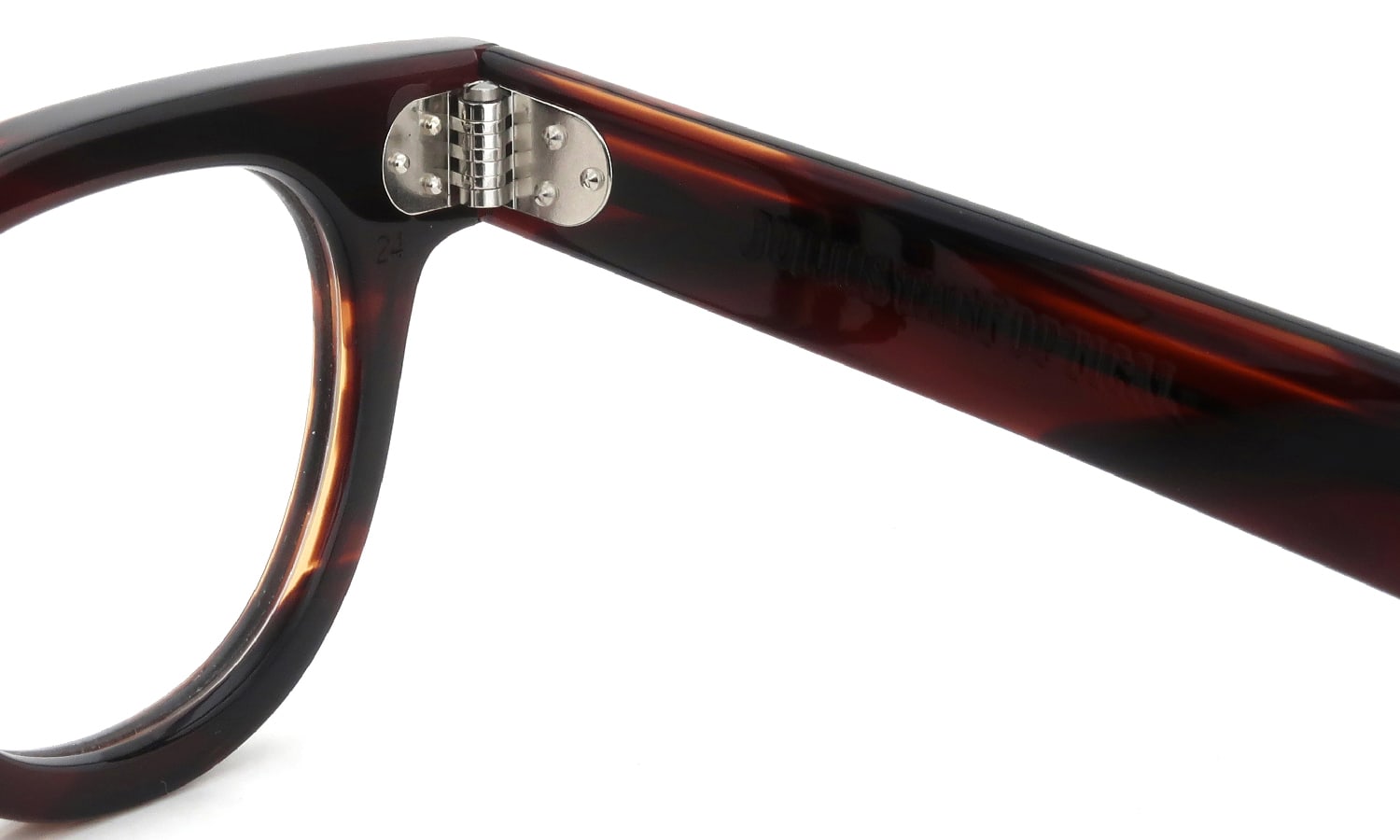 JULIUS TART OPTICAL メガネ通販 FDR-46-24 DEMI AMBER