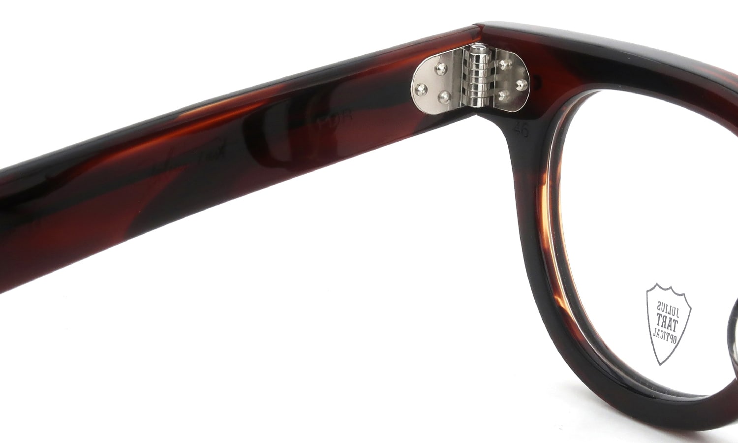 JULIUS TART OPTICAL メガネ通販 FDR-46-24 DEMI AMBER