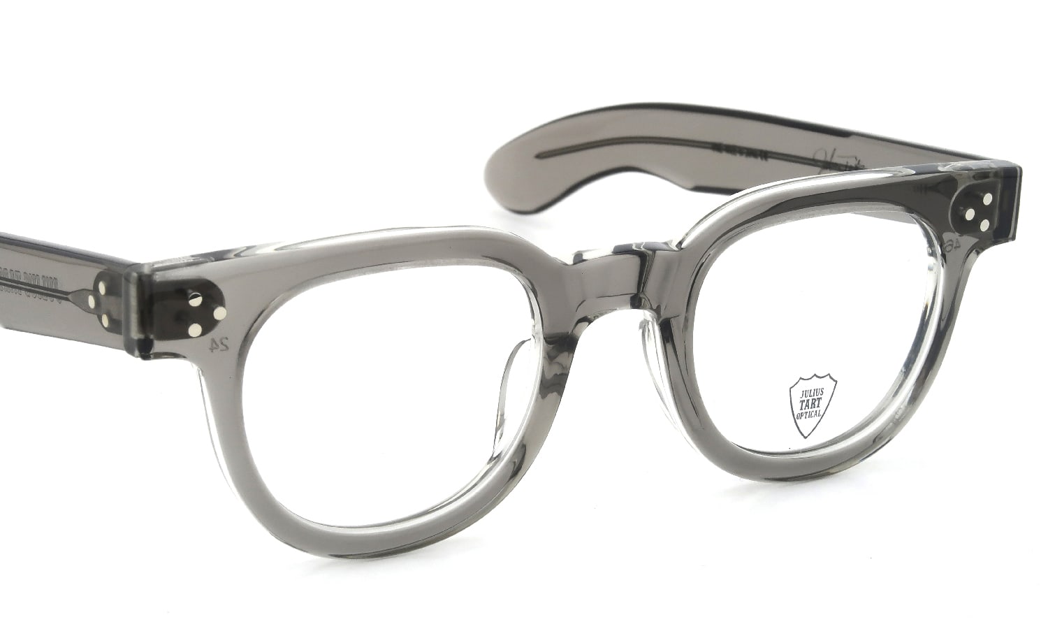 JULIUS TART OPTICAL メガネ通販 FDR-46-24 GREY CRYSTAL II