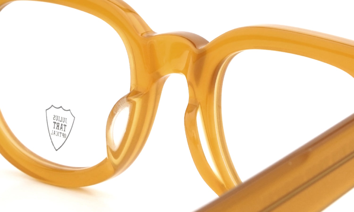 JULIUS TART OPTICAL メガネ通販 FDR-46-22 PL-005S VINTAGE YELLOW