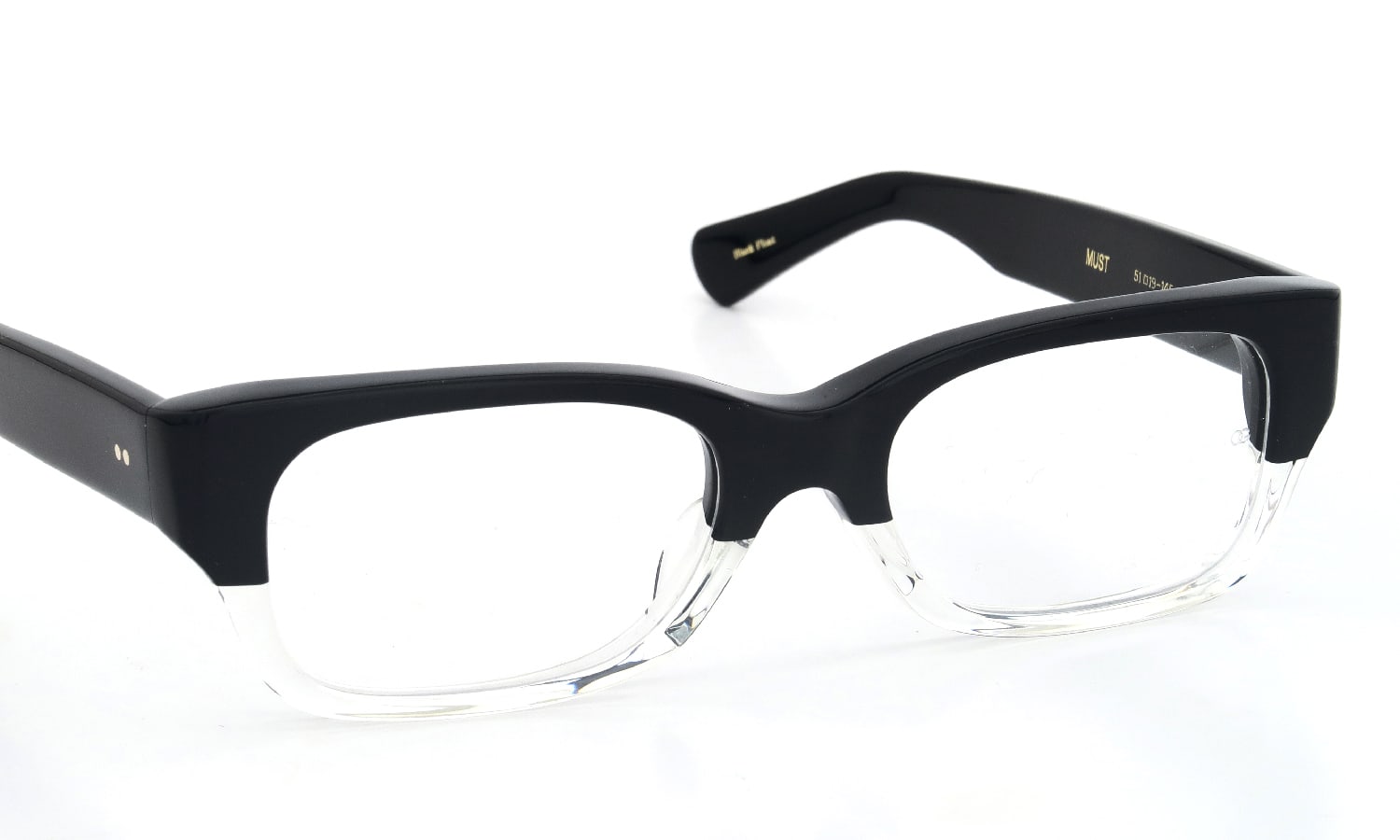 OLIVER GOLDSMITH メガネ通販 MUST Black Float