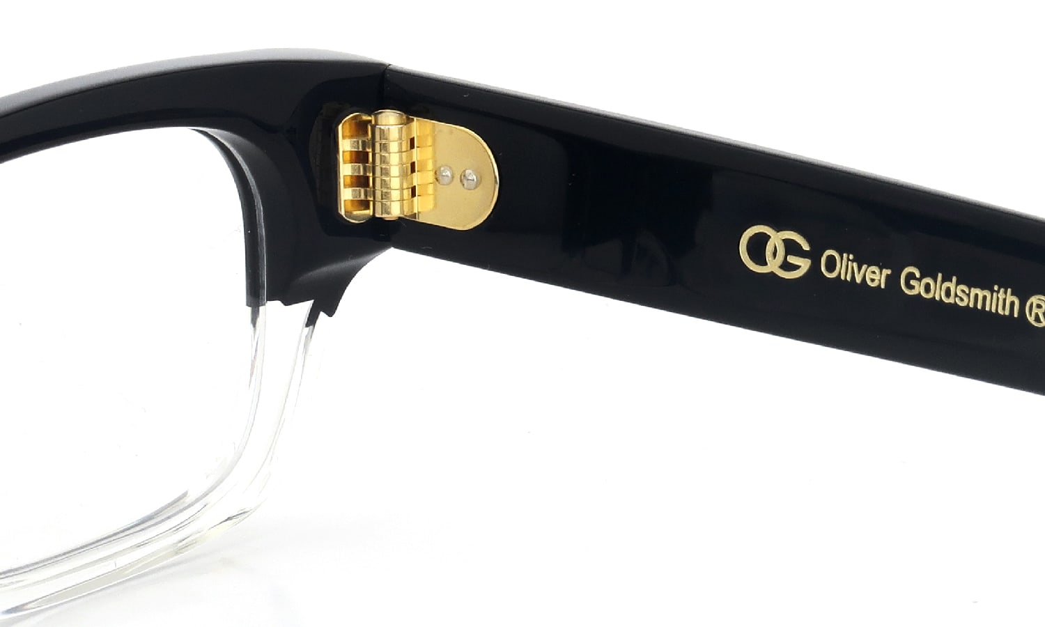 OLIVER GOLDSMITH メガネ通販 MUST Black Float