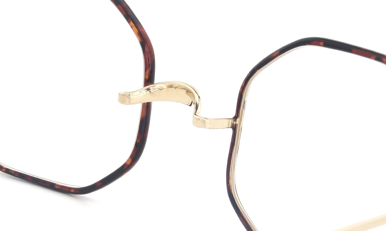 OLIVER GOLDSMITH メガネ通販 Oliver Octag 46size Gold MMS