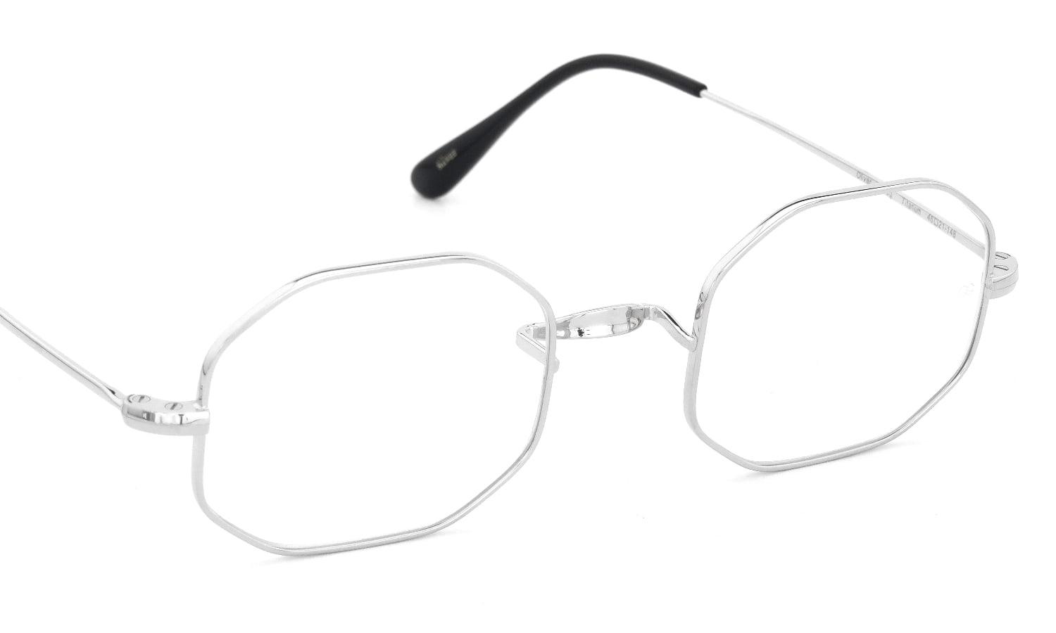 OLIVER GOLDSMITH メガネ通販 Oliver Octag 46size Silver