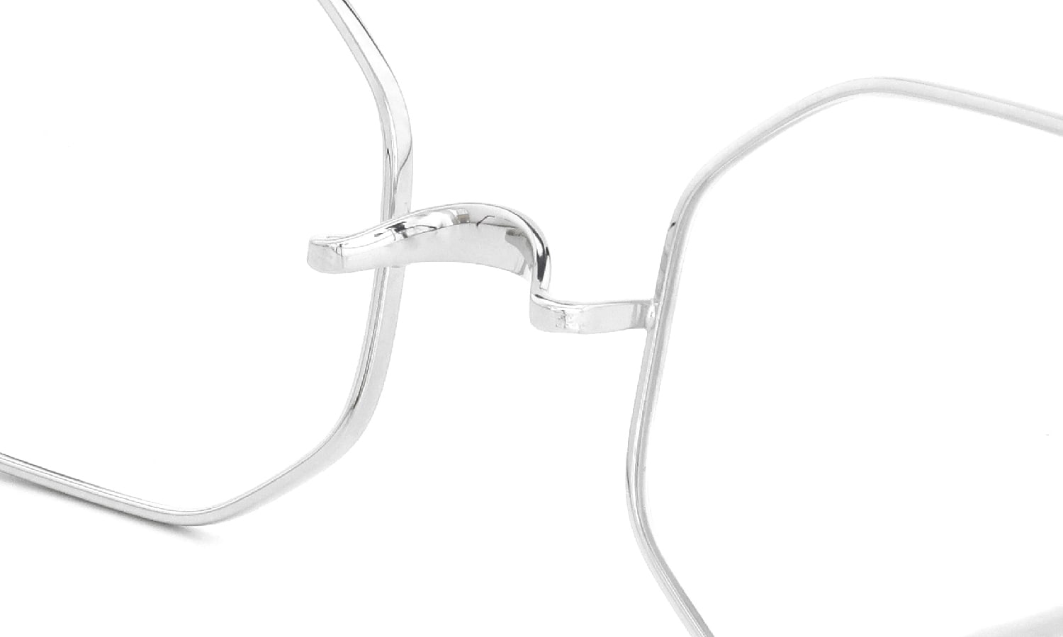 OLIVER GOLDSMITH メガネ通販 Oliver Octag 46size Silver