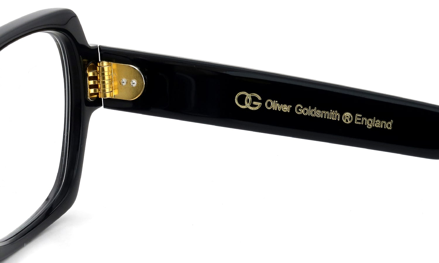 OLIVER GOLDSMITH [THE ROYAL COLLECTION 復刻] メガネ通販 ST.JAMES col.Nero