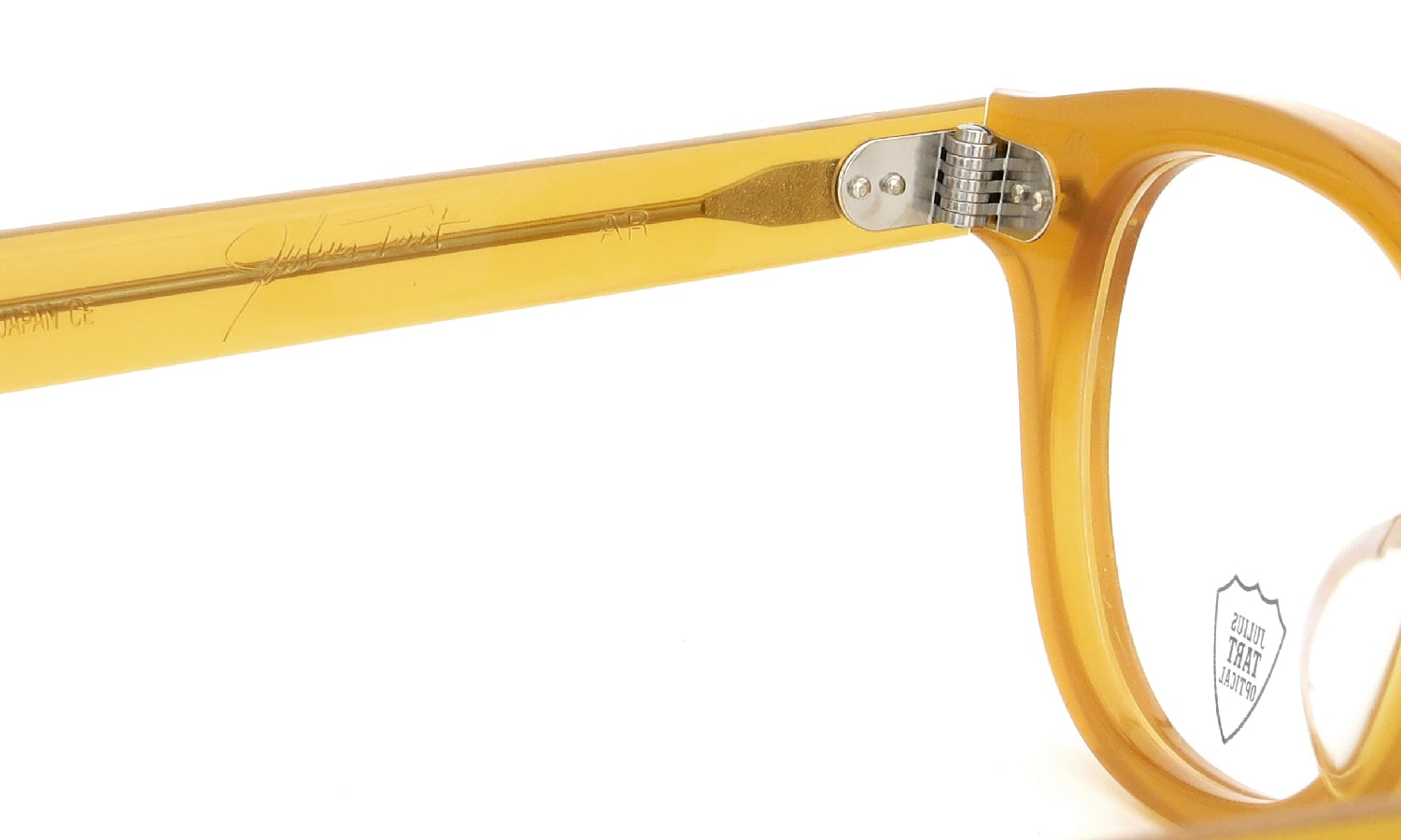 JULIUS TART OPTICAL メガネ通販 AR-46-22 PL-002S VINTAGE YELLOW