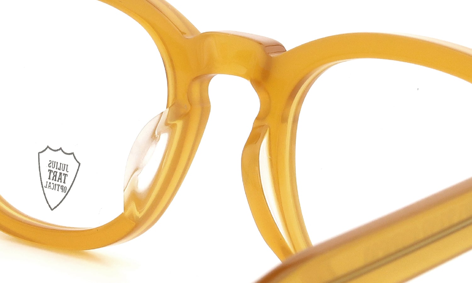 JULIUS TART OPTICAL メガネ通販 AR-46-22 PL-002S VINTAGE YELLOW