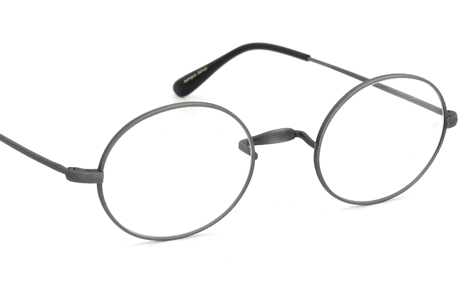 Oliver Goldsmith メガネ通販 Oliver Oval/Pro Titanium Antique Silver