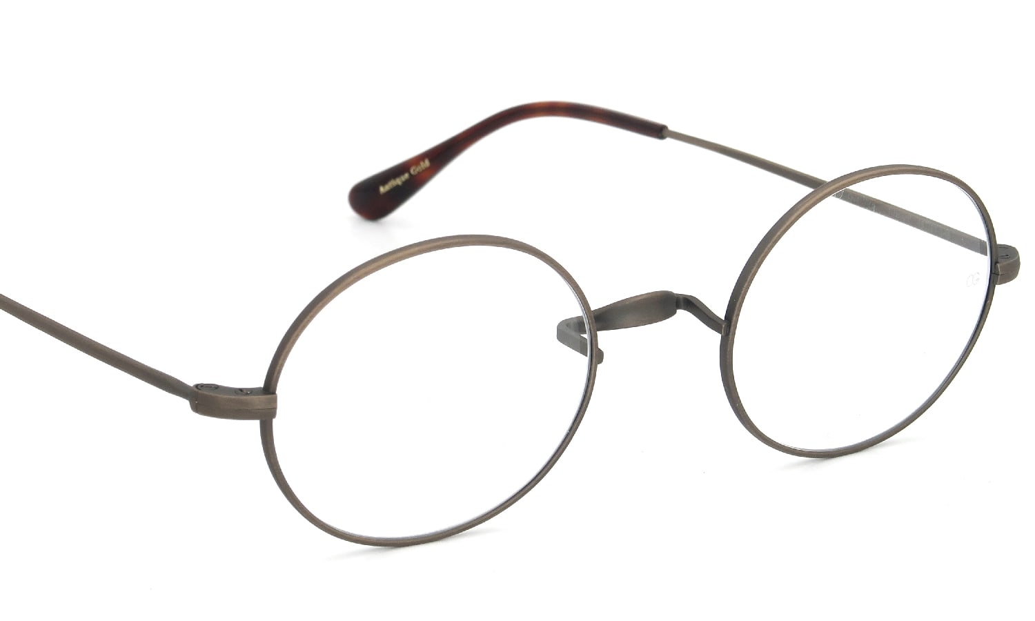 Oliver Goldsmith メガネ通販 Oliver Oval/Pro Titanium Antique Gold