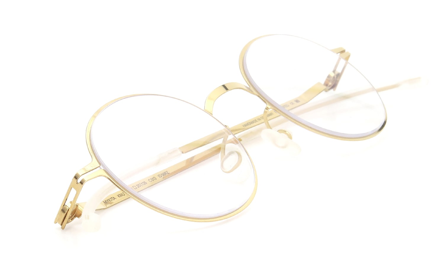 MYKITA メガネ通販 KNUT COL.013 Glossy Gold