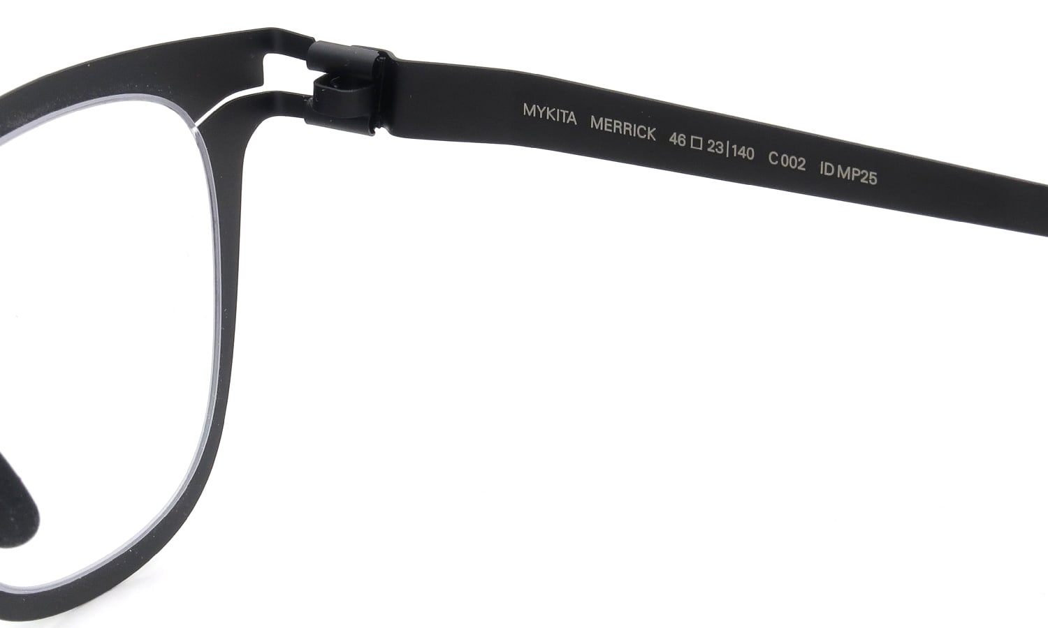 MYKITA メガネ通販 MERRICK COL.002 Black