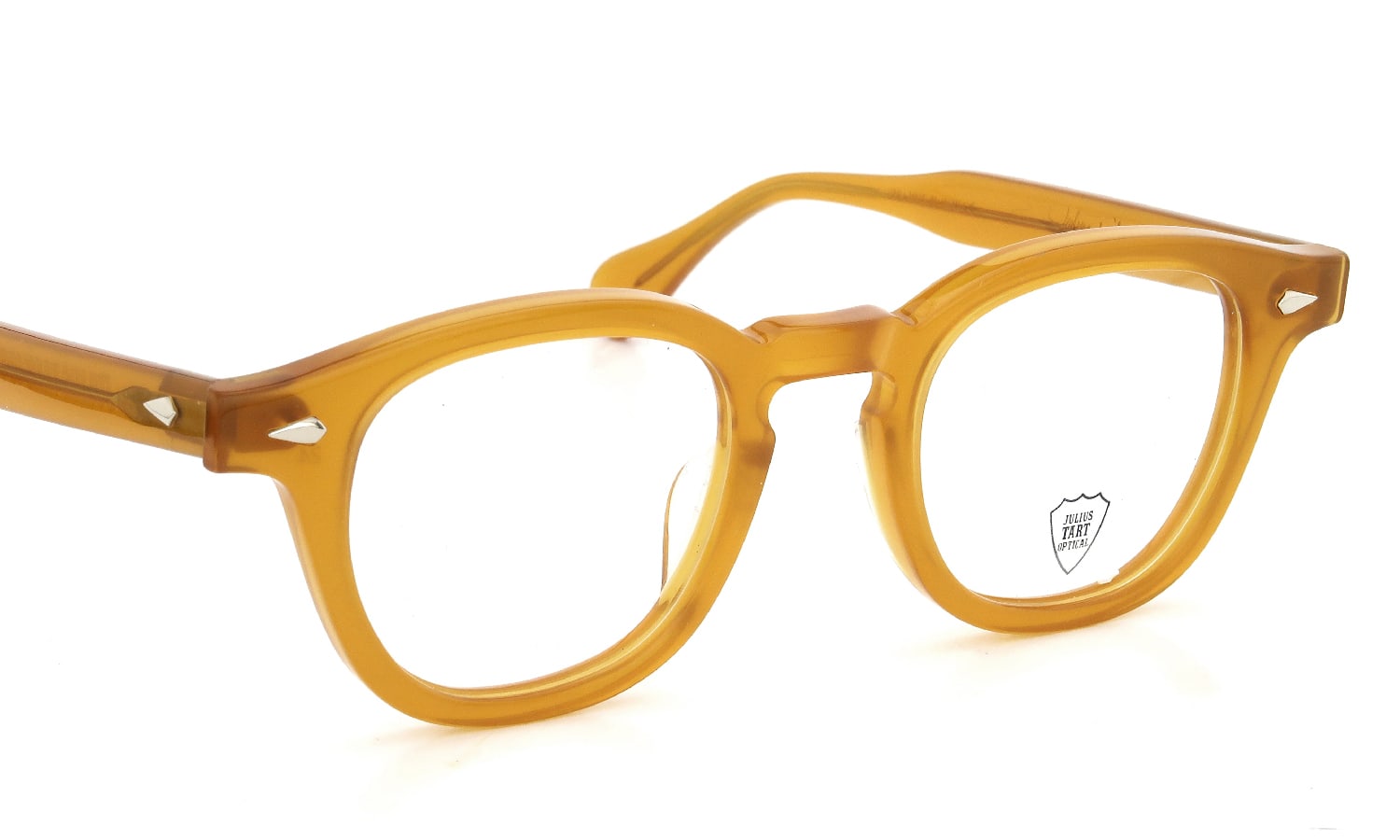 JULIUS TART OPTICAL メガネ通販 AR-48-24 PL-103S VINTAGE YELLOW