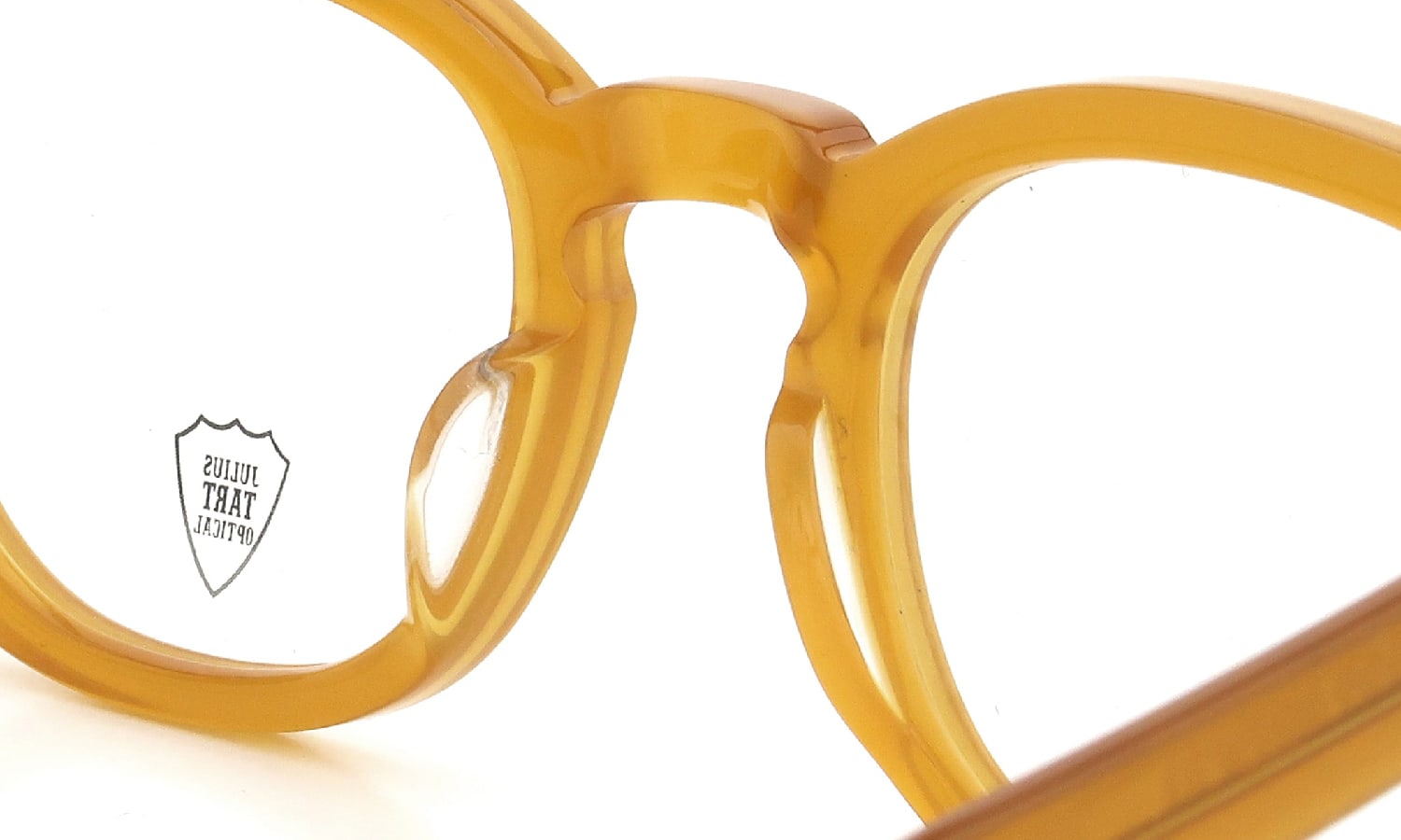 JULIUS TART OPTICAL メガネ通販 AR-48-24 PL-103S VINTAGE YELLOW