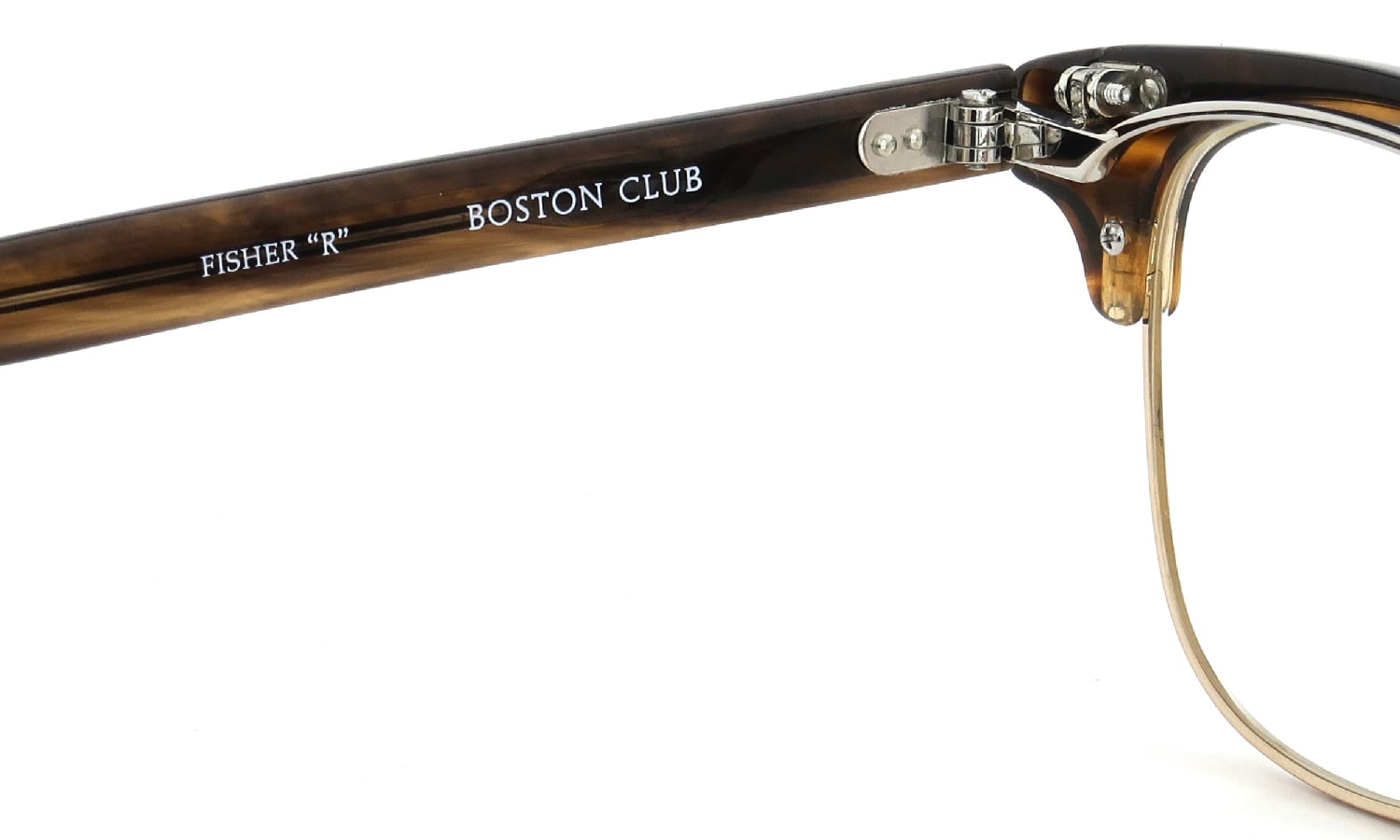 BOSTON CLUB 跳ね上げ式メガネ通販 FISHER ”R” col.02