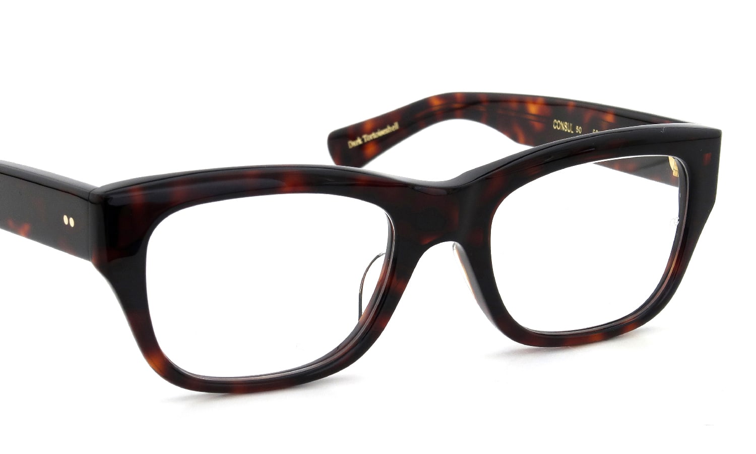 Oliver Goldsmith メガネ通販 CONSUL-50 Dark Tortoiseshell