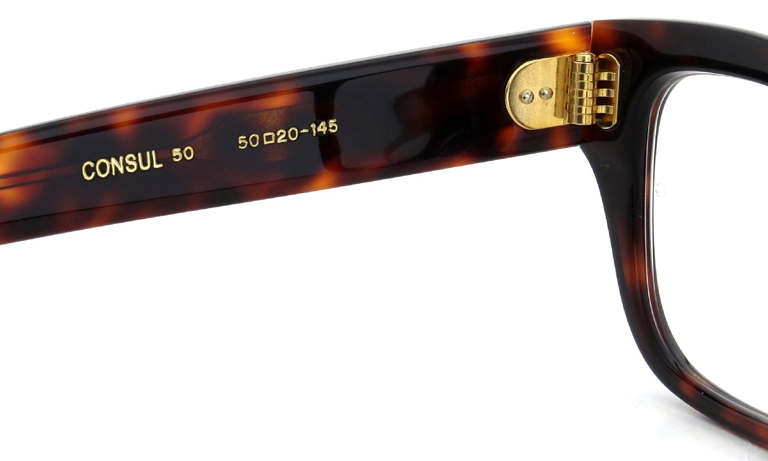 Oliver Goldsmith メガネ通販 CONSUL-50 Dark Tortoiseshell