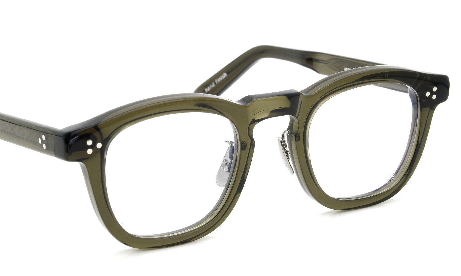 YELLOWS PLUS メガネ通販 CHARLES C529 harrods green