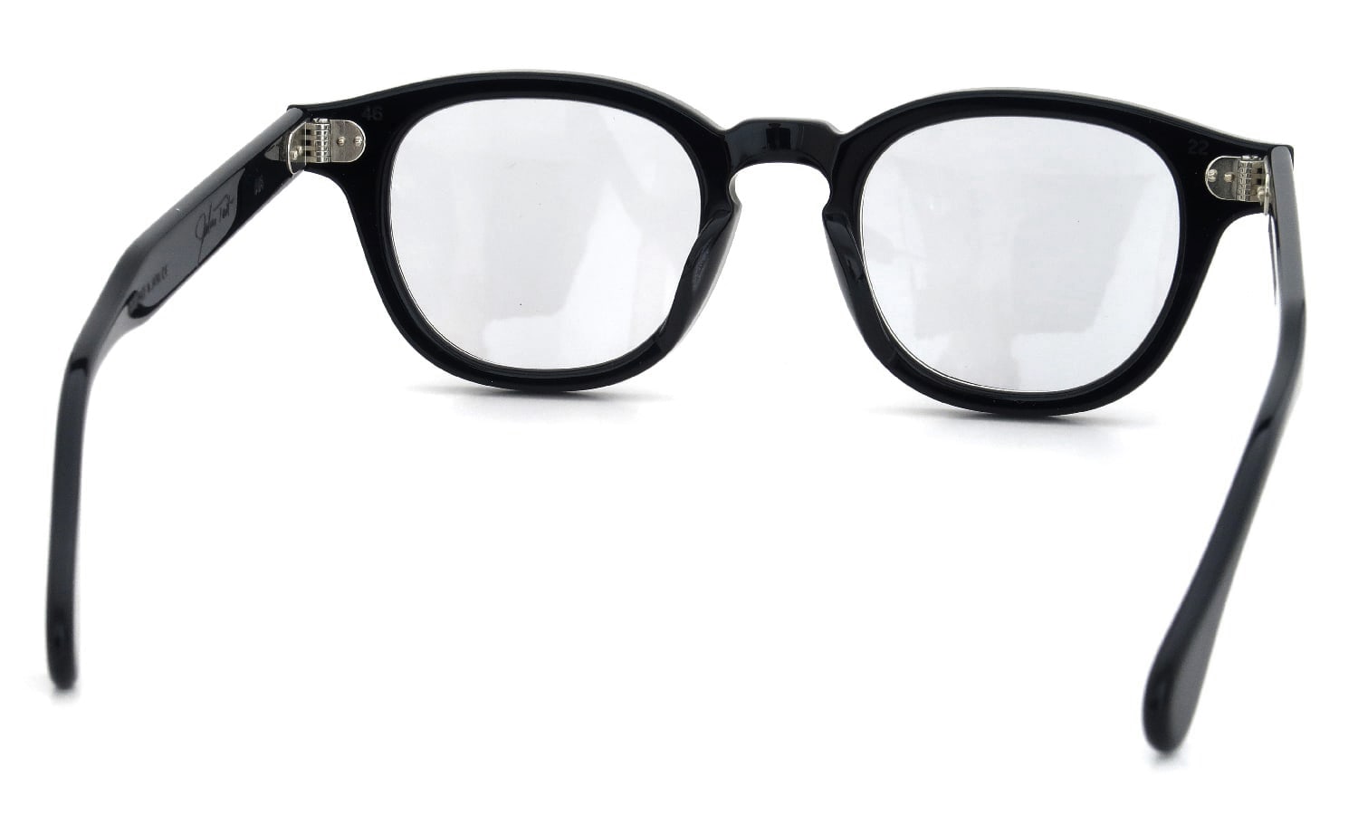 JULIUS TART OPTICAL サングラス通販 AR-46-22 BLACK/トゥルーグレー25%