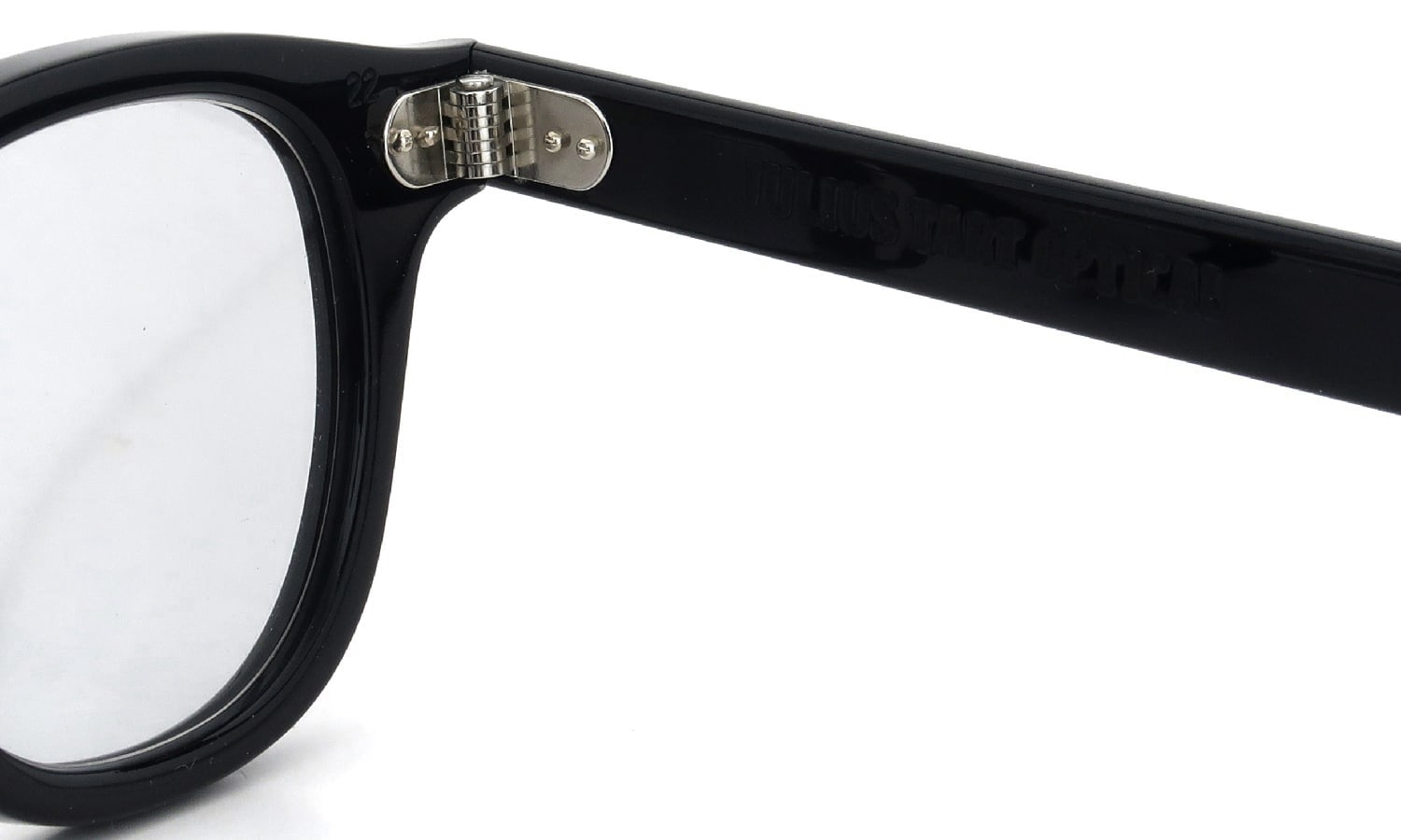 JULIUS TART OPTICAL サングラス通販 AR-46-22 BLACK/トゥルーグレー25%