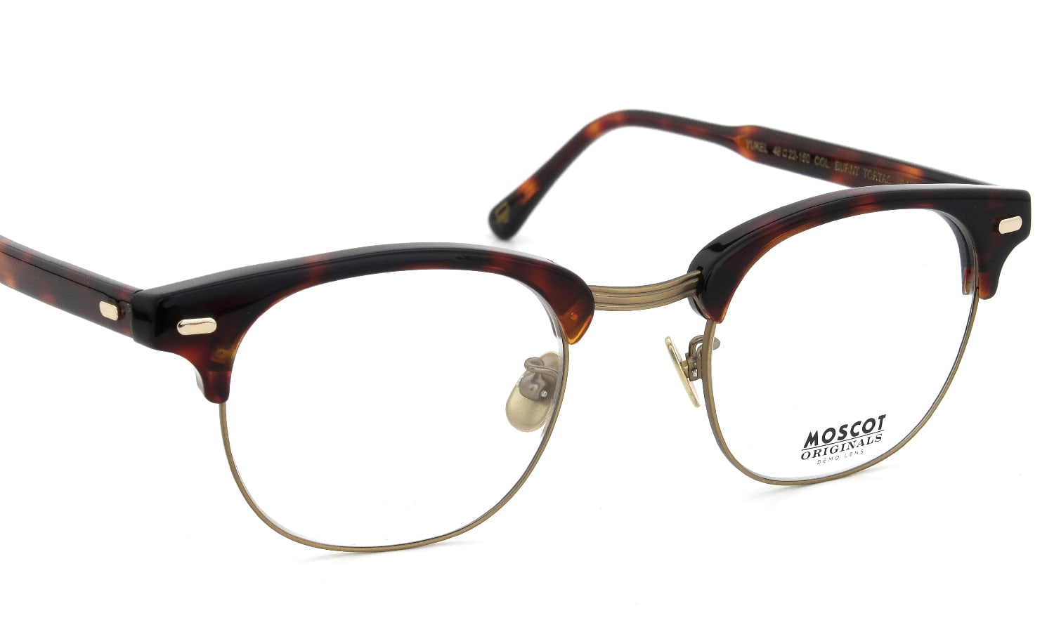 MOSCOT 限定生産メガネ通販 YUKEL 48size JPN LTD-XIII BURNT TORTAG