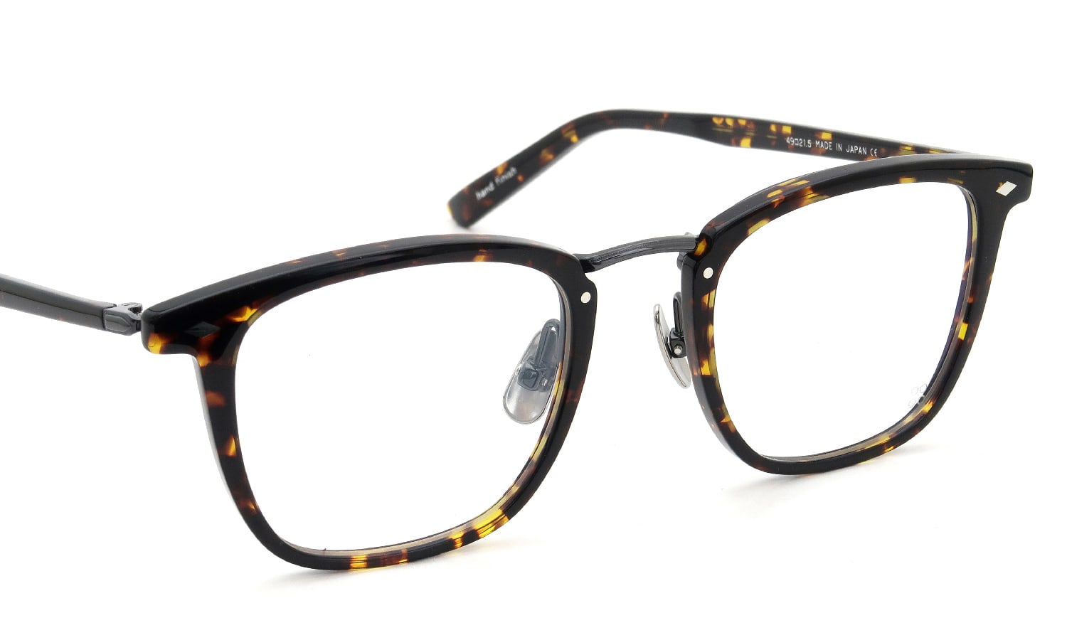 YELLOWS PLUS メガネ通販 ELBART C494BK fine turtle/black