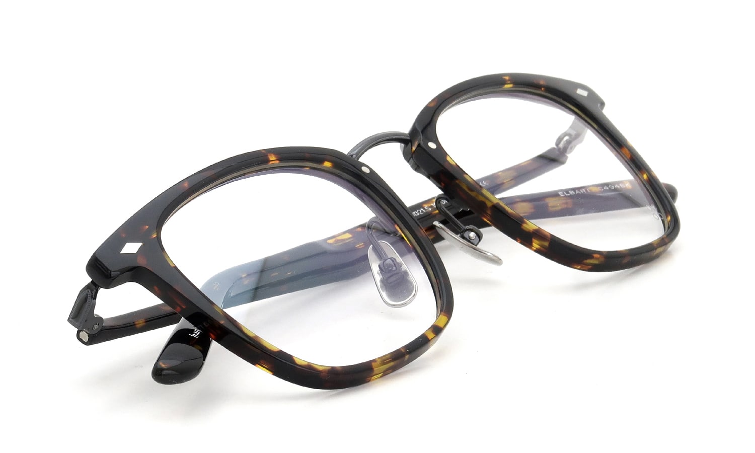 YELLOWS PLUS メガネ通販 ELBART C494BK fine turtle/black