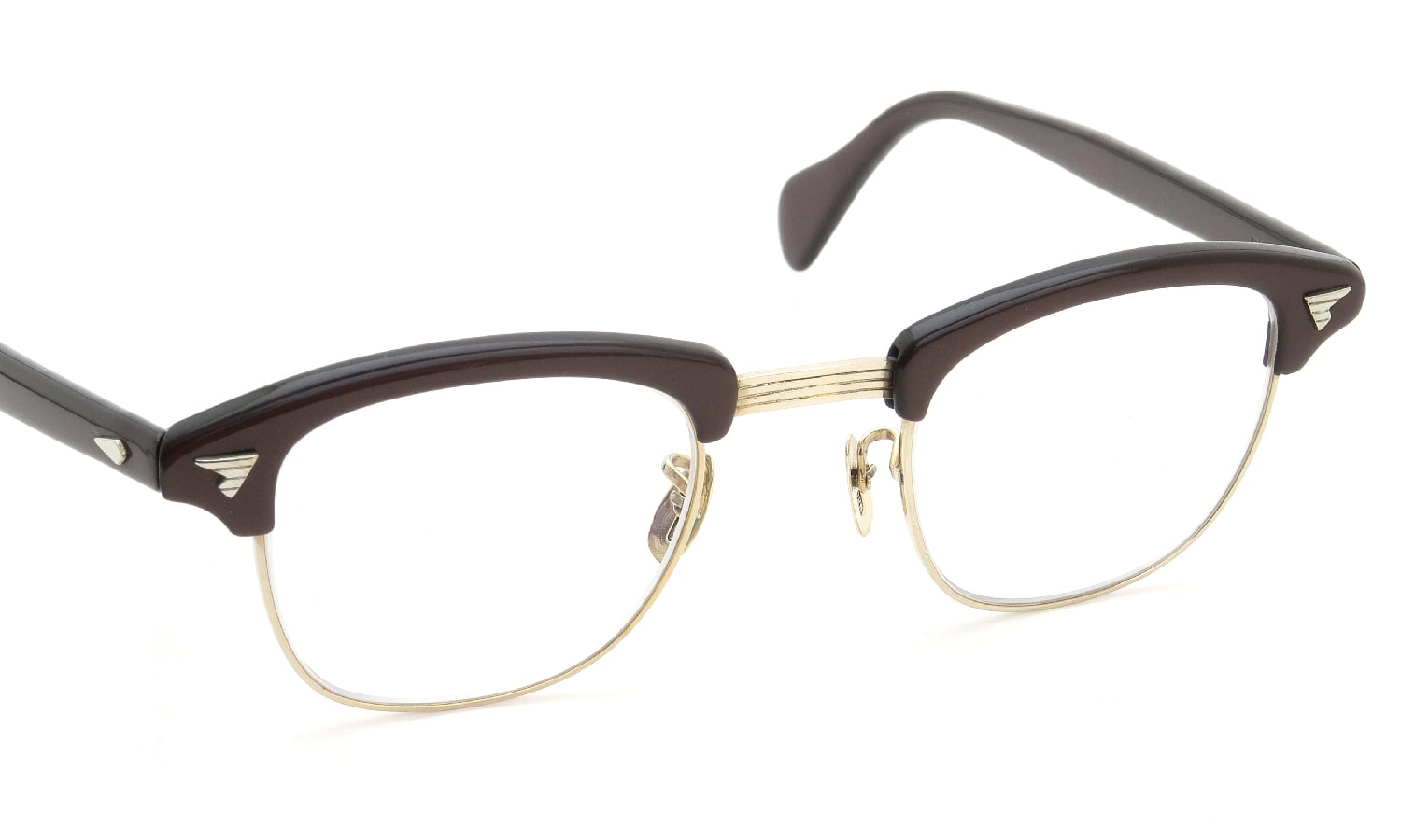 American Optical メガネ通販 1950s〜1960s SIRMONT BR-YG 44-24 #222670