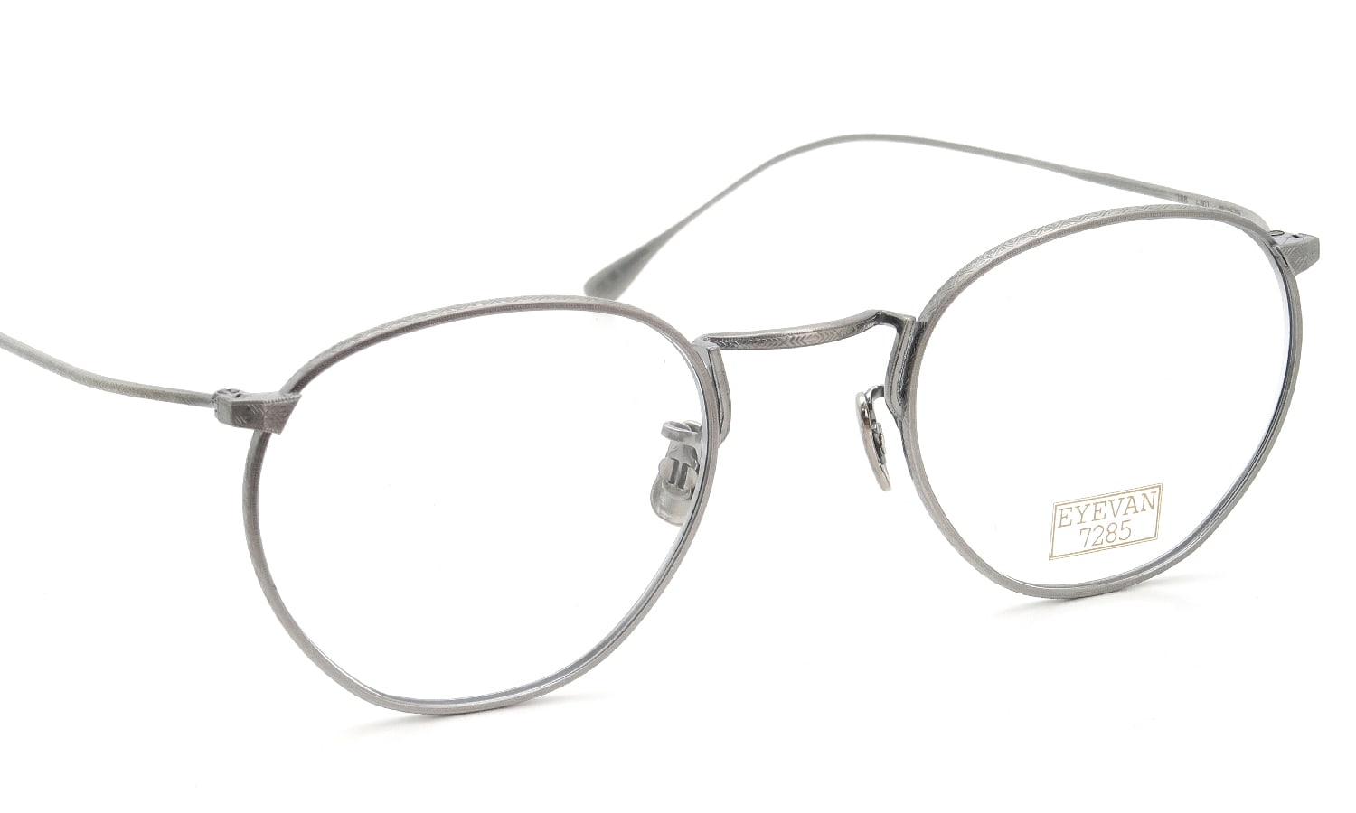 未使用EYEVAN 7285 188 C.801 ANTIQUE SILVER