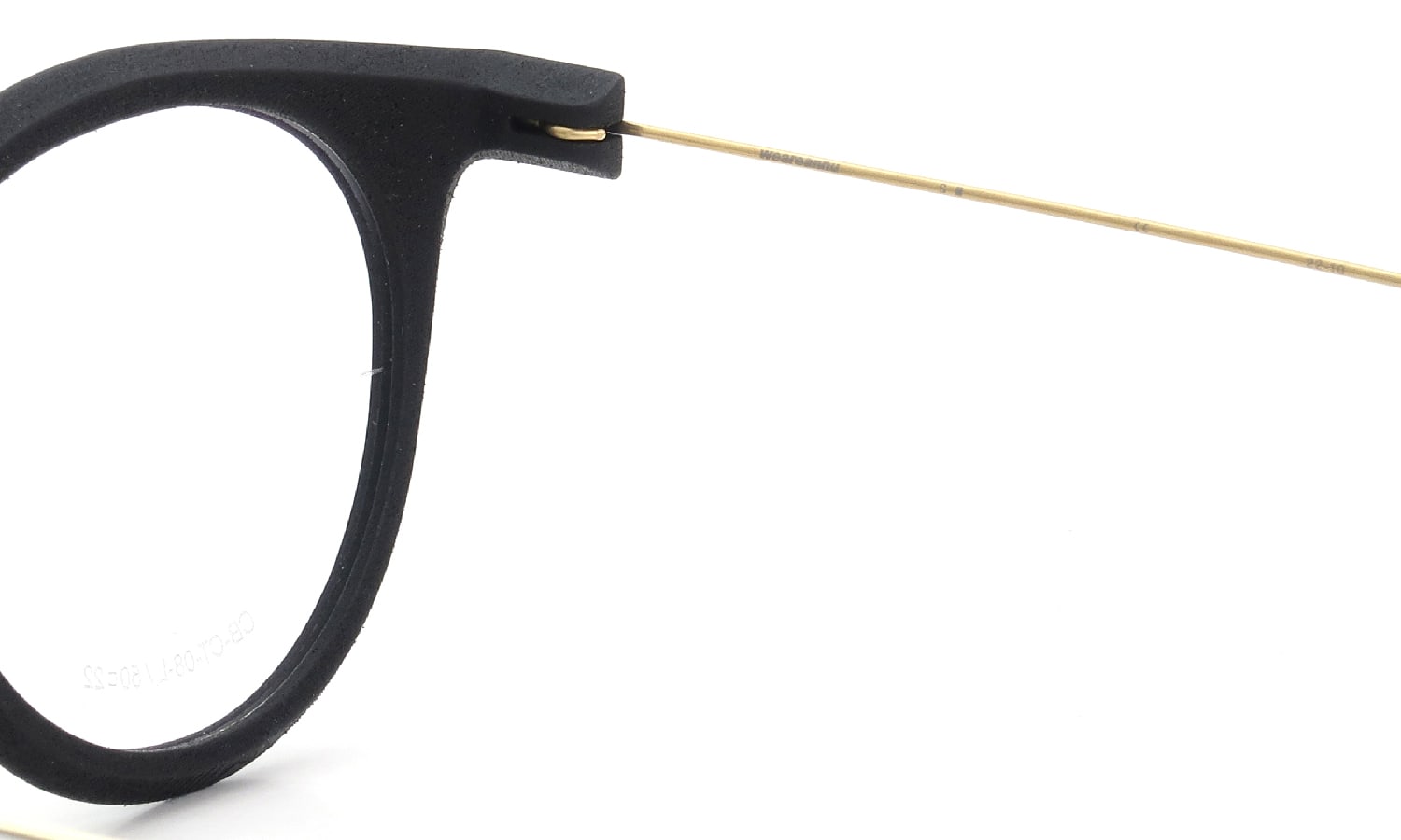 Annu メガネ通販 CATEYE 08 L BLK/Gold