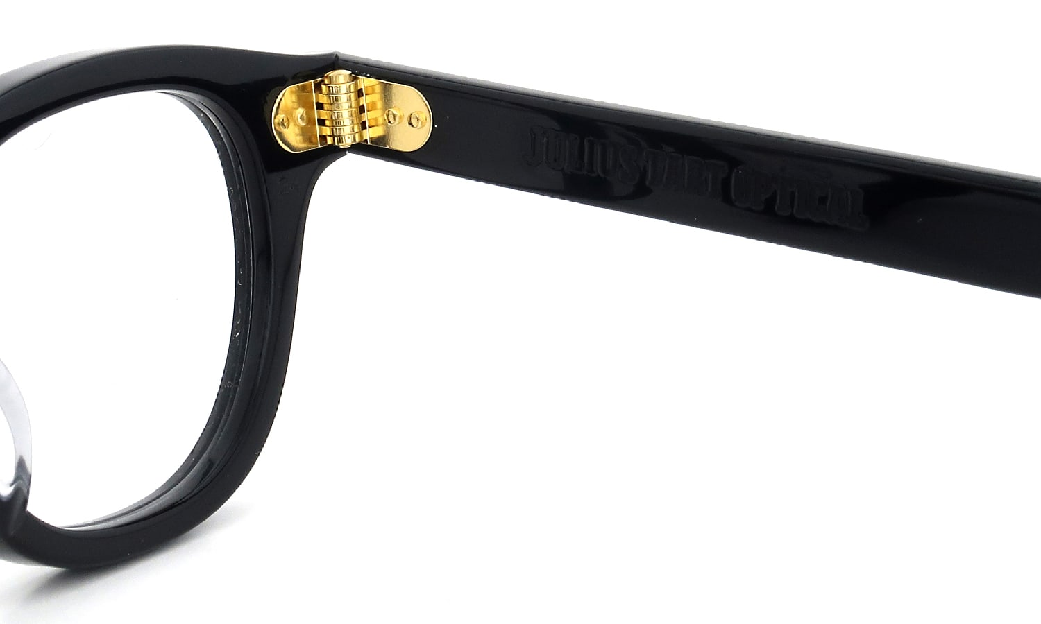 JULIUS TART OPTICAL AR Gold Series メガネ通販 AR-44-24 PL-101A BLACK