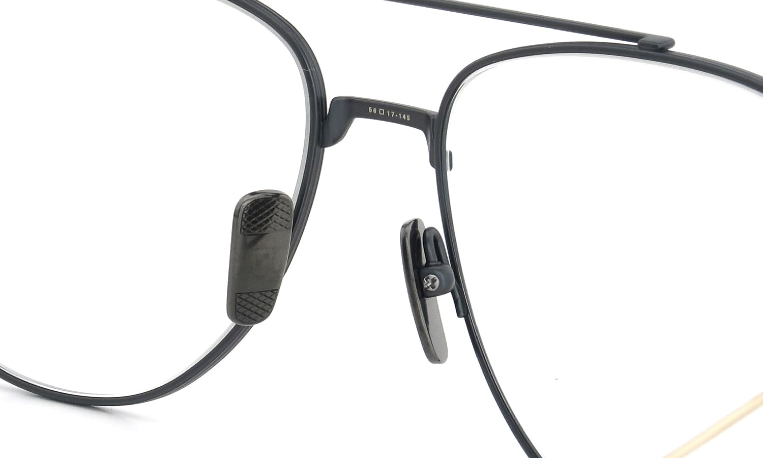 DITA メガネ通販 ARTOA-79 DTX161-A-03 56size Black Iron / gold