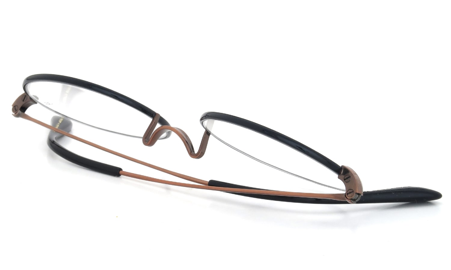 Oliver Goldsmith メガネ通販 Oliver Oval/Pro  48size Antique Copper BK