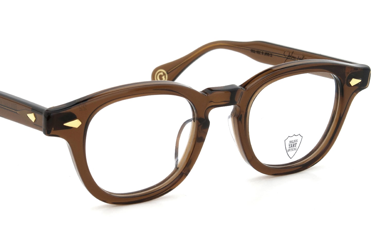 JULIUS TART OPTICAL AR Gold Series メガネ通販 AR-46-22 PL-002CA