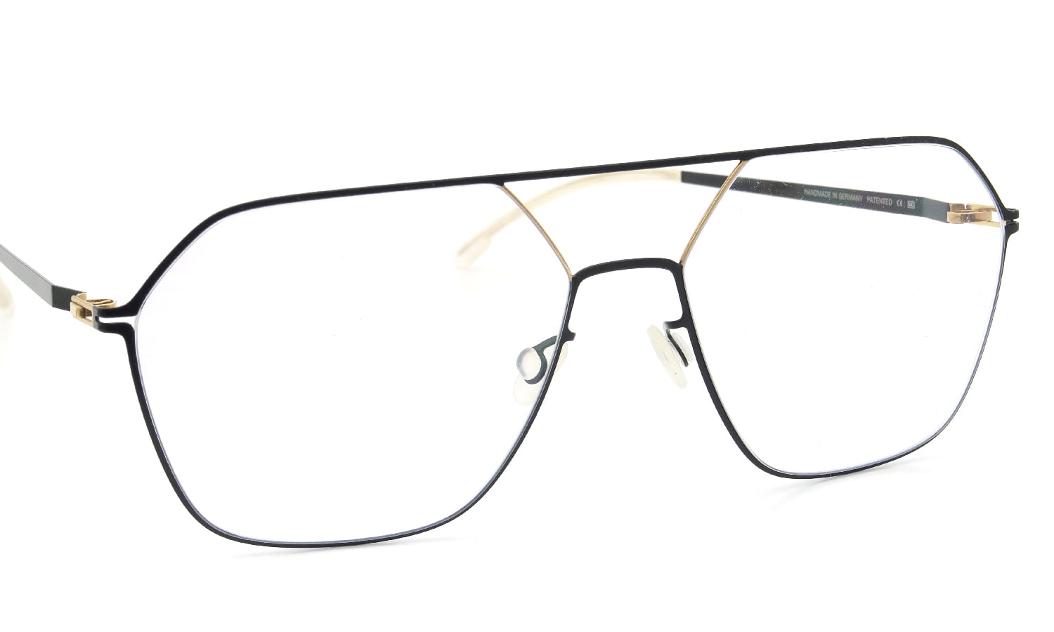 MYKITA メガネ通販 JELVA COL.167 Gold/Jet Black