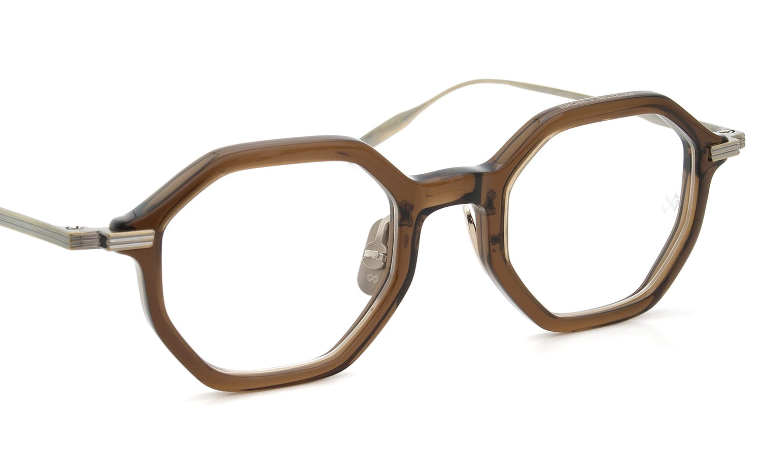 OG×OLIVERGOLDSMITH メガネ通販 RE:LAWFORD 46size BROWN