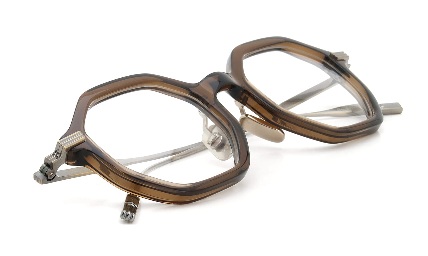 OG×OLIVERGOLDSMITH メガネ通販 RE:LAWFORD 46size BROWN