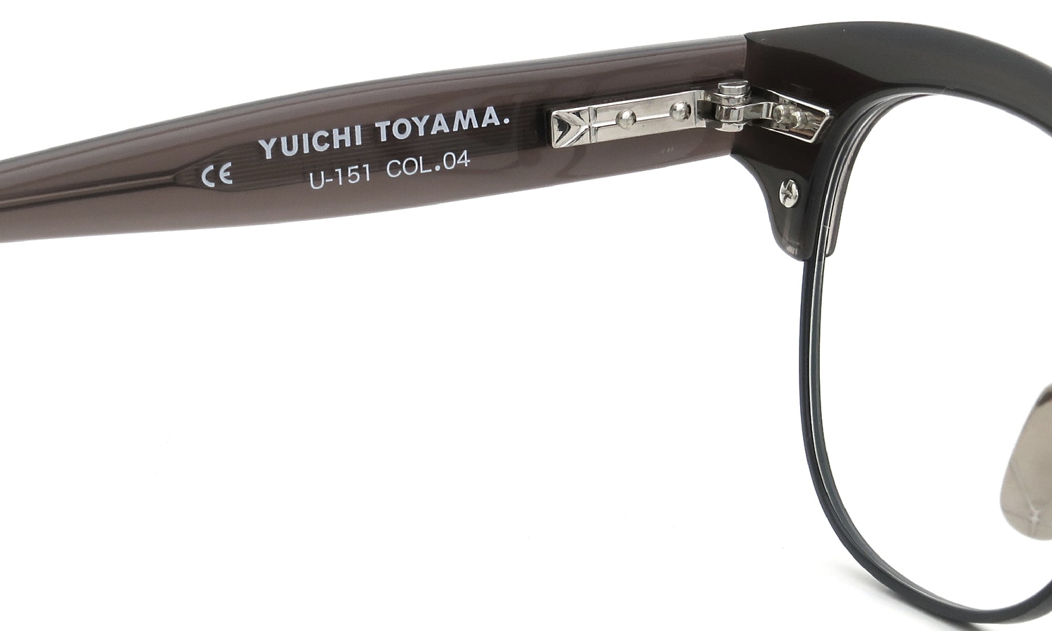 YUICHI TOYAMA. メガネ通販 U-151 OMA COL.04