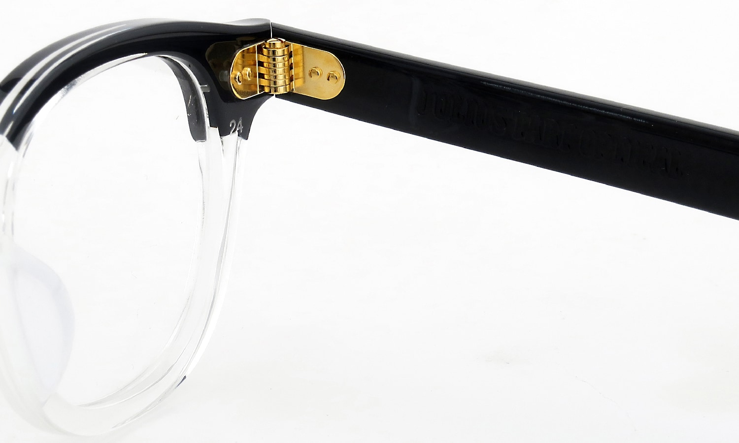 JULIUS TART OPTICAL AR Gold Series メガネ通販 AR-46-24 PL-102DA BLACK BROW