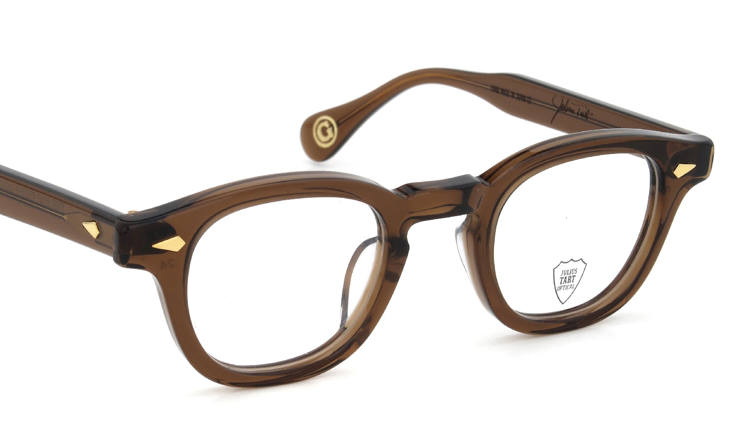 JULIUS TART OPTICAL AR Gold Series メガネ通販 AR-44-24 PL-101CA