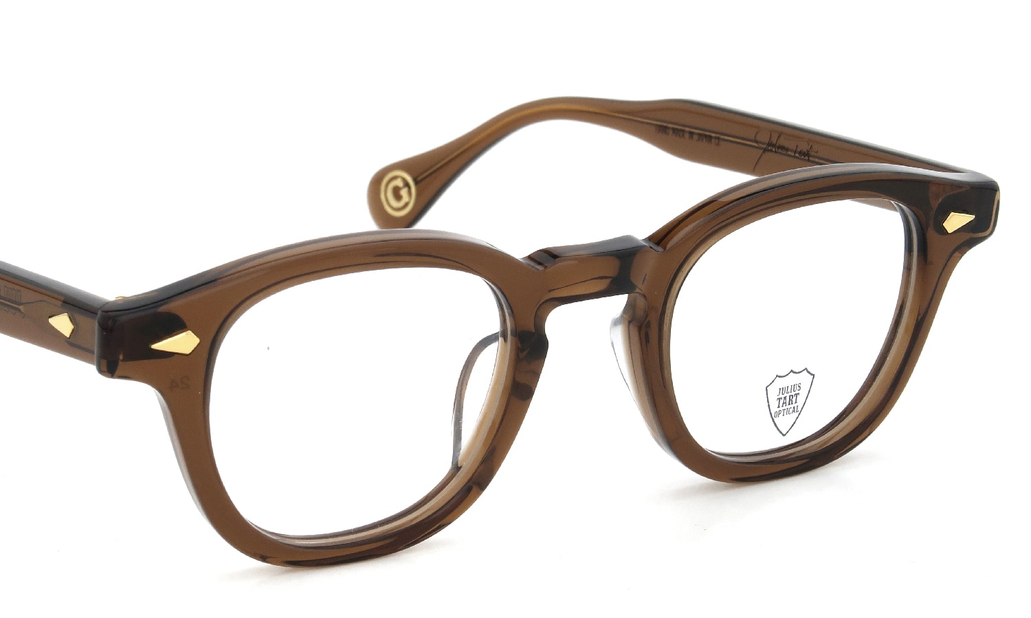 JULIUS TART OPTICAL AR Gold Series メガネ通販 AR-46-24 PL-102CA