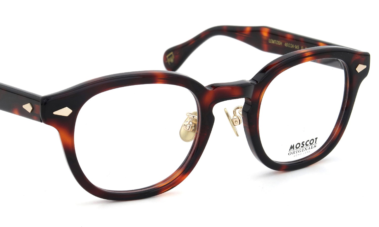 MOSCOT 限定生産メガネ通販 LEMTOSH 49size JPN LTD-XIV B TORT