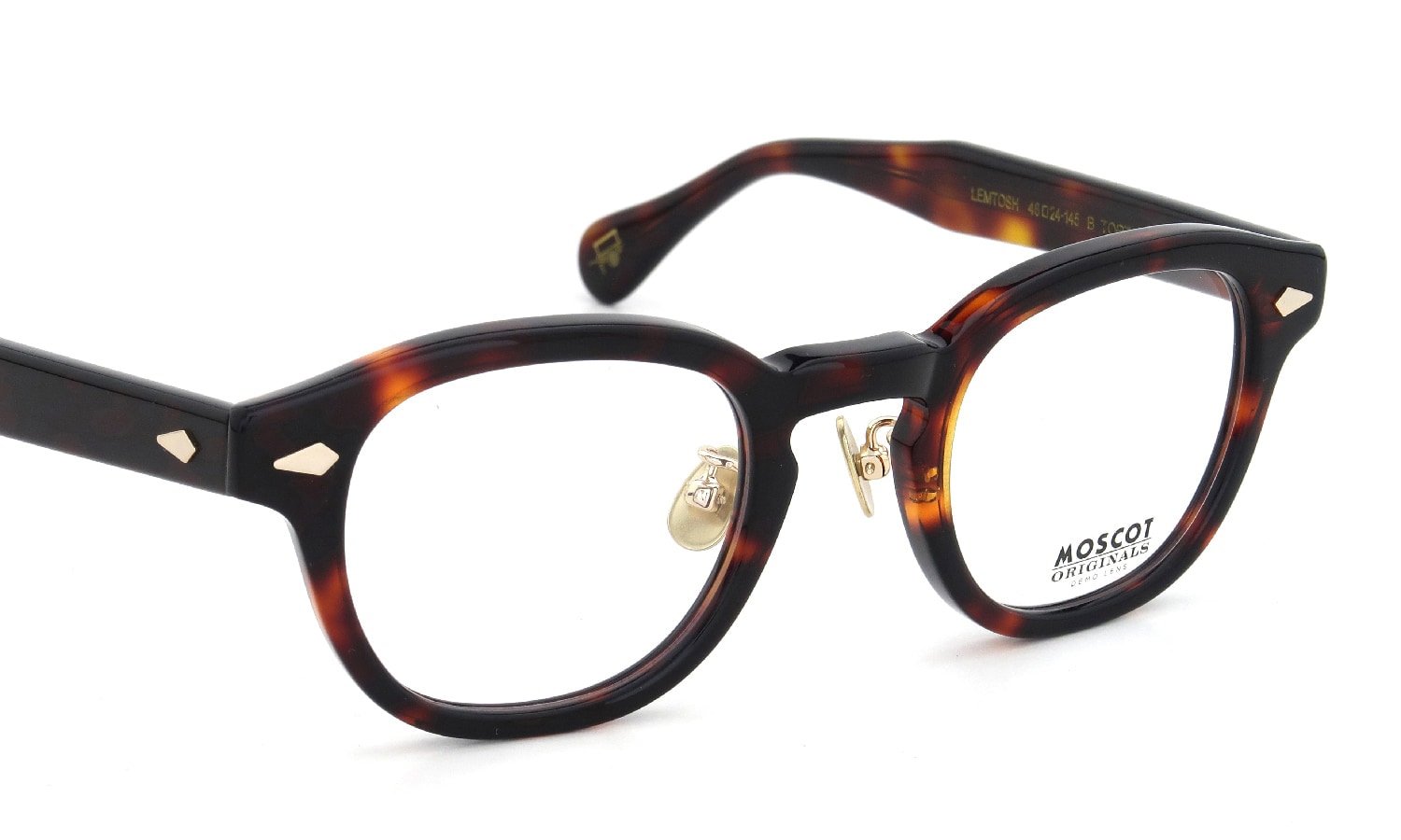 MOSCOT 限定生産メガネ通販 LEMTOSH 46size JPN LTD-XIV B TORT